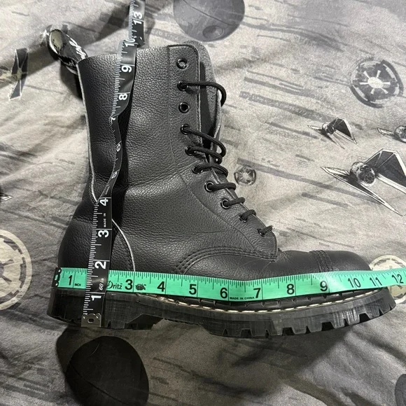 GRIPFAST 10 EYE STEEL TOE MADE IN ENGLAND LEATHER BOOTS SZ UK 7 MENS 8 LADIES 9 - Picture 11 of 11